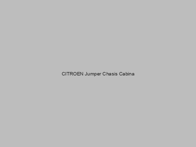 Enganches económicos para CITROEN Jumper Chasis Cabina